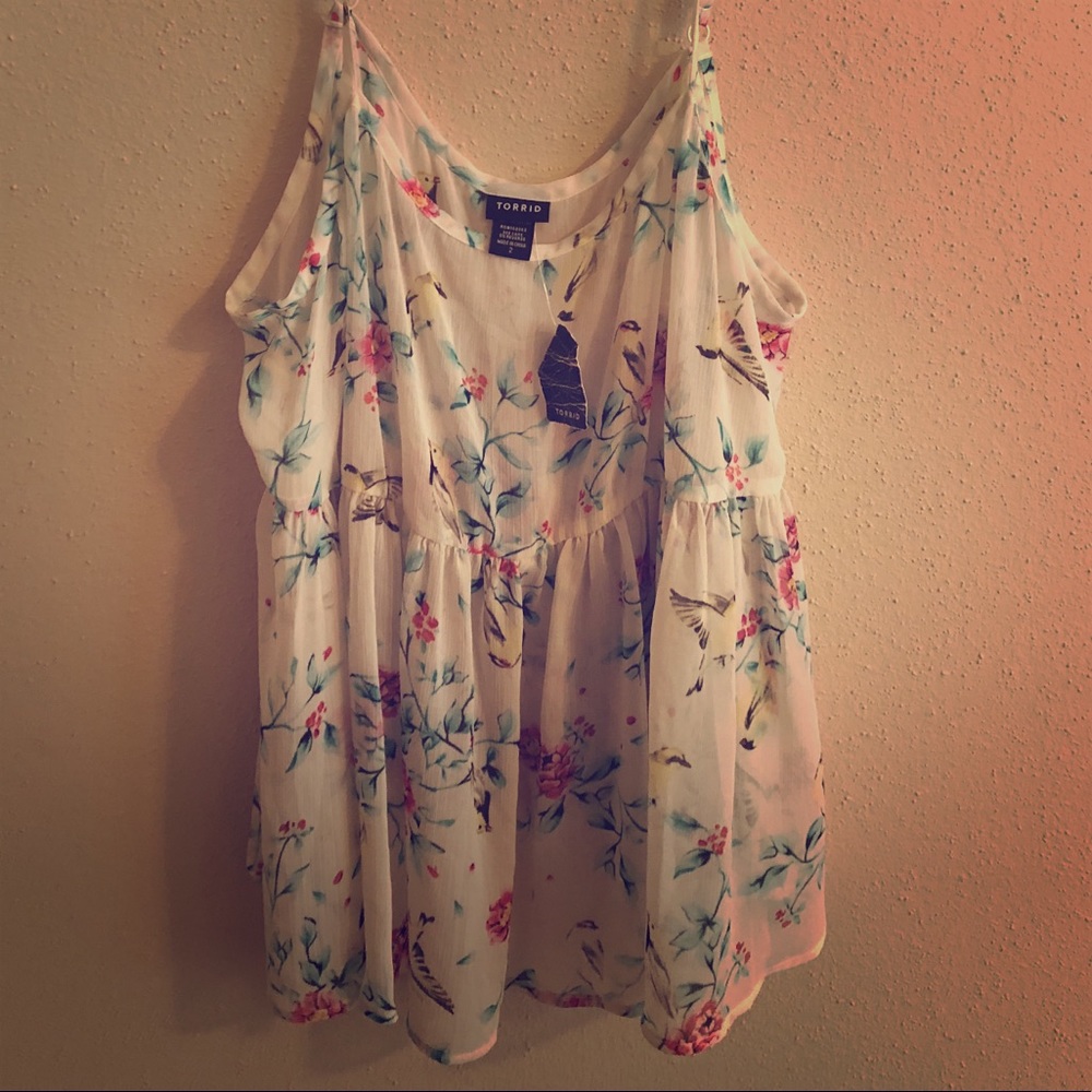 Torrid Floral Tank